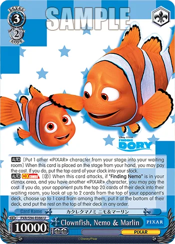 Clownfish, Nemo & Marlin