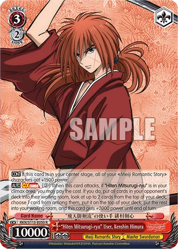 ""Hiten Mitsurugi-ryu"" User, Kenshin Himura