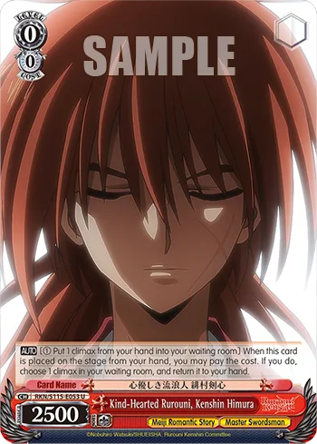 Kind-Hearted Rurouni, Kenshin Himura