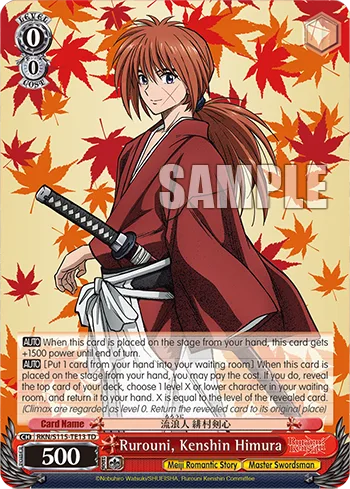 Rurouni, Kenshin Himura