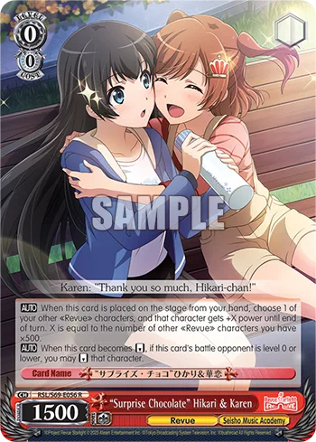 ""Surprise Chocolate"" Hikari & Karen