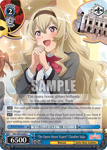 ""The Opera House Expert"" Claudine Saijo