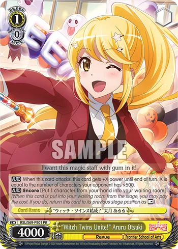 ""Witch Twins Unite!"" Aruru Otsuki