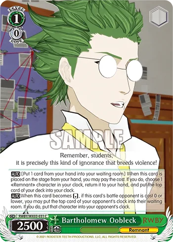 Bartholomew Oobleck