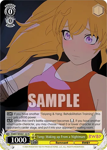 Yang: Waking up From a Nightmare