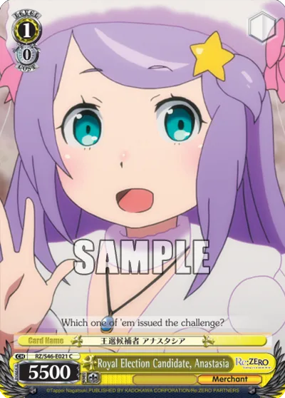 Royal Election Candidate, Anastasia