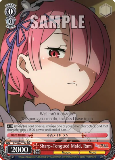 Sharp-Tongued Maid, Ram