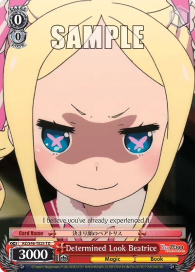 Determined Look Beatrice