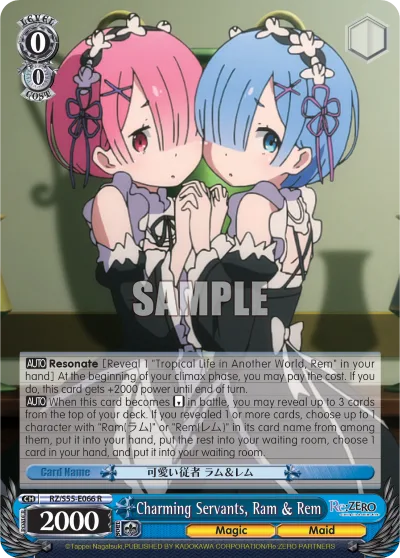 Charming Servants, Ram & Rem
