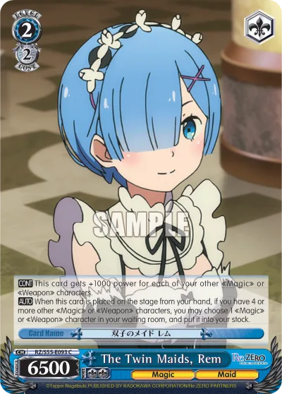 The Twin Maids, Rem