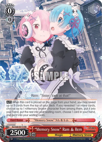 ""Memory Snow"" Ram & Rem