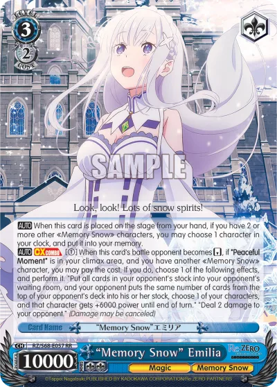 ""Memory Snow"" Emilia