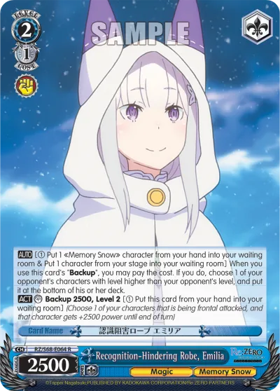 Recognition-Hindering Robe, Emilia