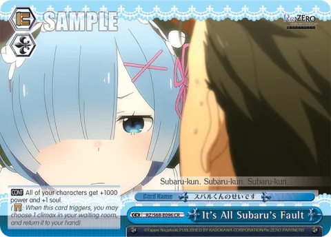 It's All Subaru's Fault