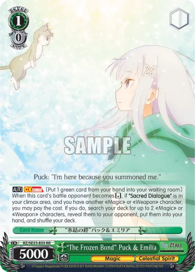 ""The Frozen Bond"" Puck & Emilia