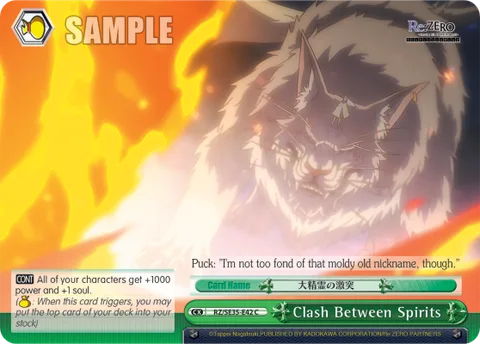 Clash Between Spirits