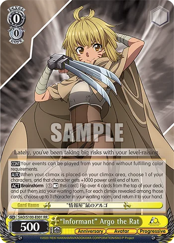 ""Informant"" Argo the Rat