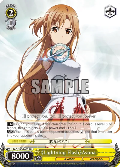 ""Lightning Flash"" Asuna