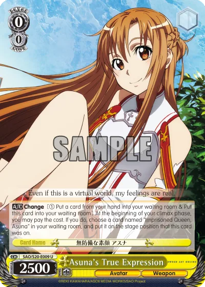 Asuna's True Expression