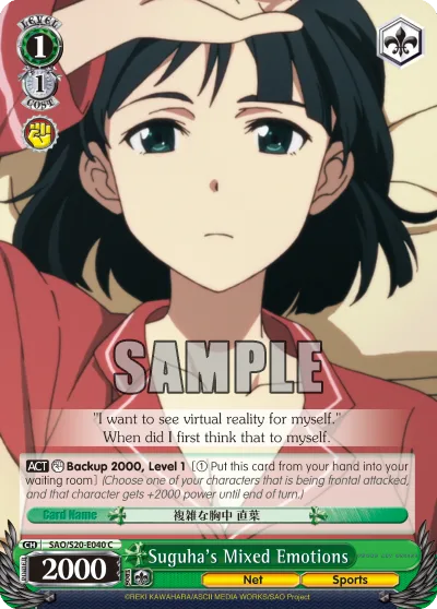 Suguha's Mixed Emotions