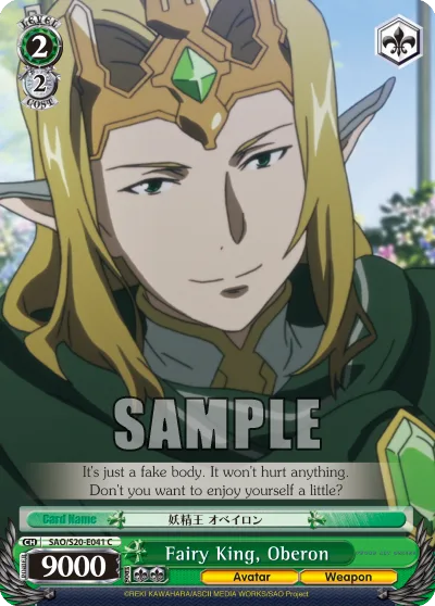 Fairy King, Oberon