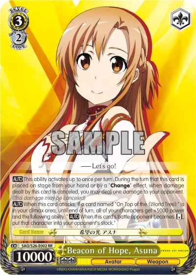 Beacon of Hope, Asuna