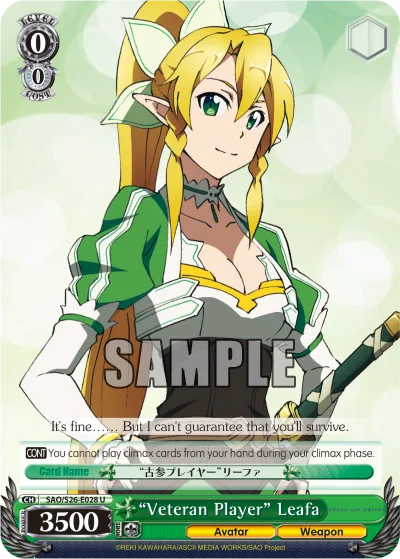 ""Veteran Player"" Leafa