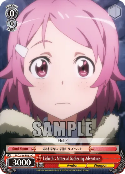 Lisbeth's Material Gathering Adventure