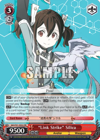 ""Link Strike"" Silica