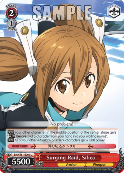 Surging Raid, Silica