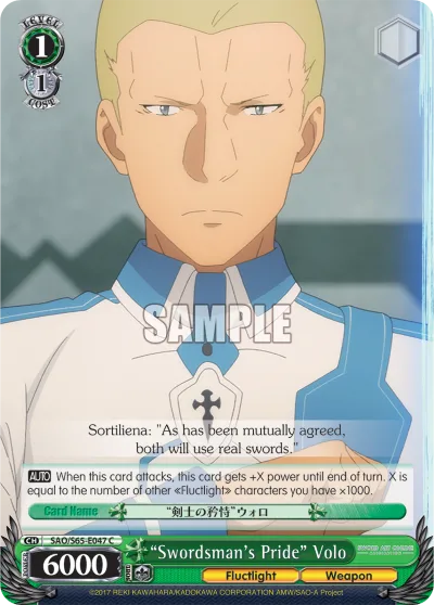 ""Swordsman's Pride"" Volo