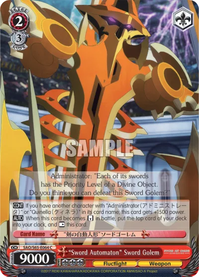""Sword Automaton"" Sword Golem