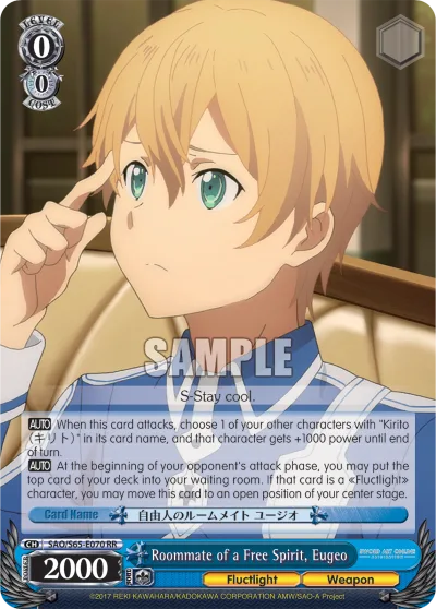 Roommate of a Free Spirit, Eugeo