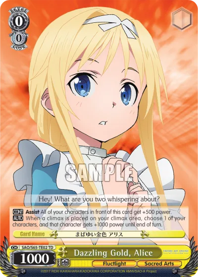 Dazzling Gold, Alice