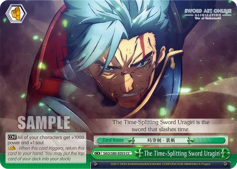 The Time-Splitting Sword Uragiri