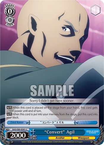 ""Convert"" Agil