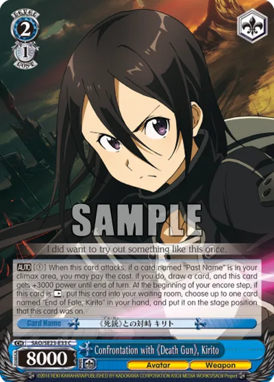 Confrontation with Death Gun, Kirito