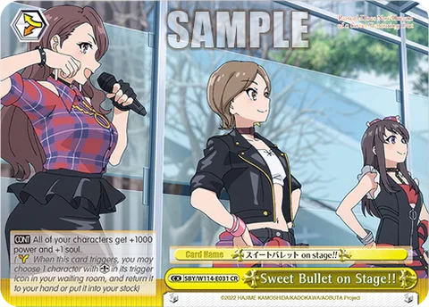 Sweet Bullet on Stage!!