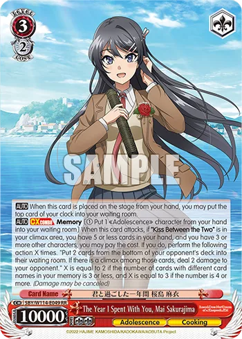 The Year I Spent With You, Mai Sakurajima