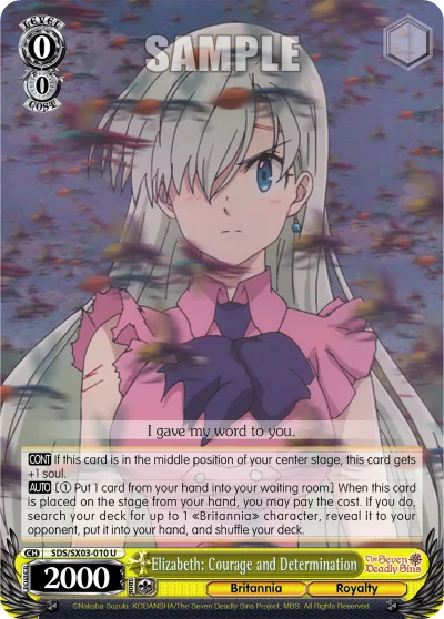 Elizabeth: Courage and Determination