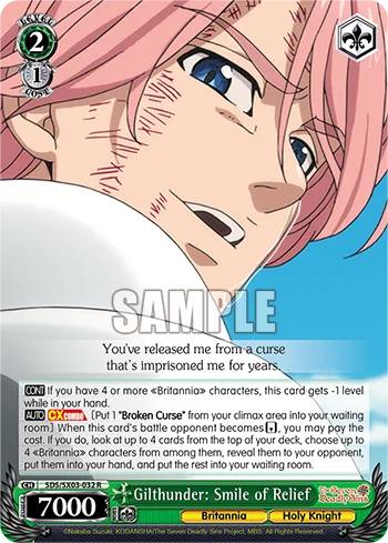 Gilthunder: Smile of Relief