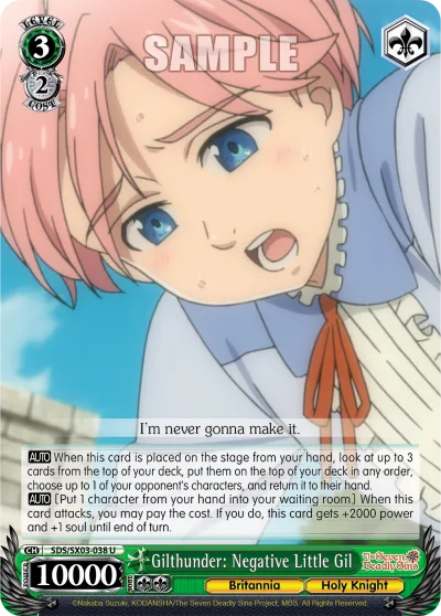Gilthunder: Negative Little Gil