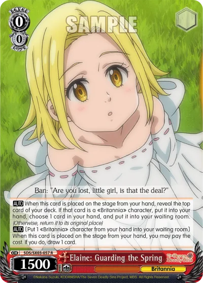 Elaine: Guarding the Spring