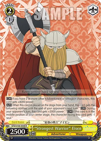 ""Strongest Warrior"" Eisen