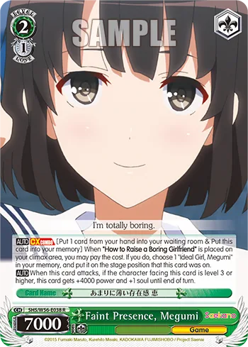 Faint Presence, Megumi