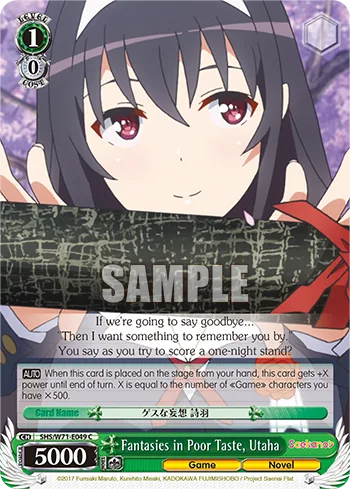 Fantasies in Poor Taste, Utaha