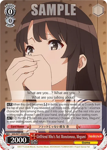 Girlfriend Who's Not Monotonous, Megumi