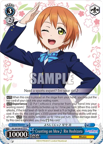 Counting on Mew Rin Hoshizora