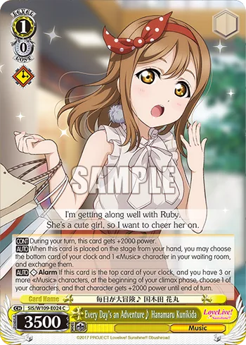 Every Day's an Adventure Hanamaru Kunikida