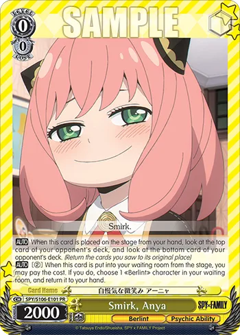 Smirk, Anya